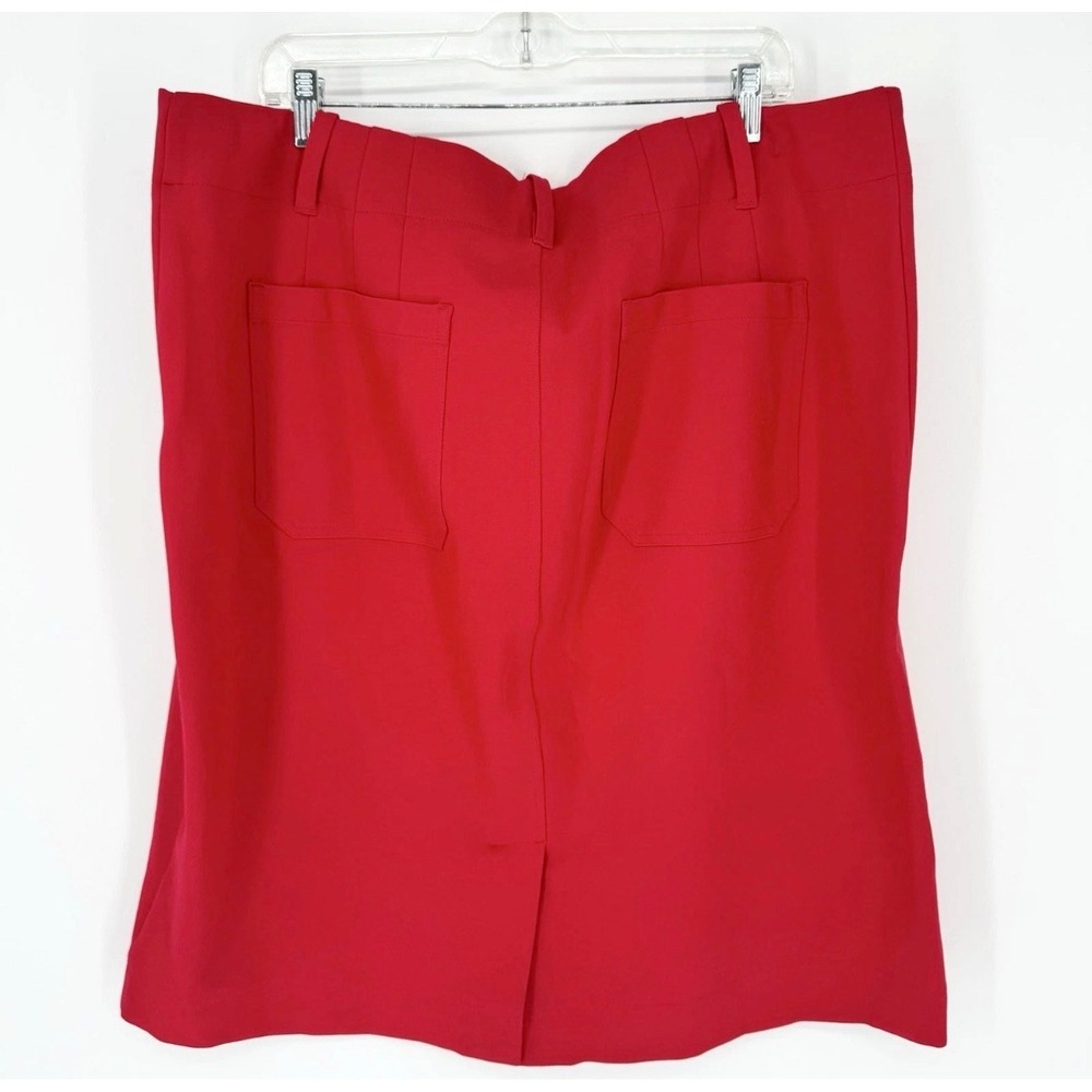 Maeve Red Pencil Skirt - Picture 11 of 15